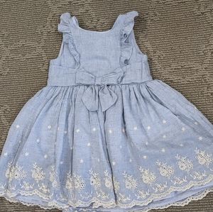Pippa & Julie soft blue sleeveless dress